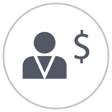 Dolar işareti vektör illüstrasyonuName 