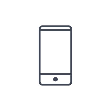 Cep telefonu hattı kutsal kişilerin resmi, vektör çizim