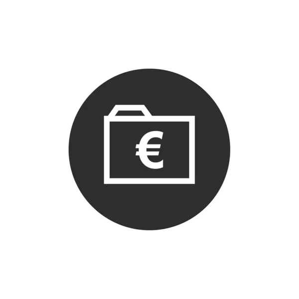 Vector Icono Dinero Aislado Fondo Blanco Para Diseño Web Aplicación — Vector de stock