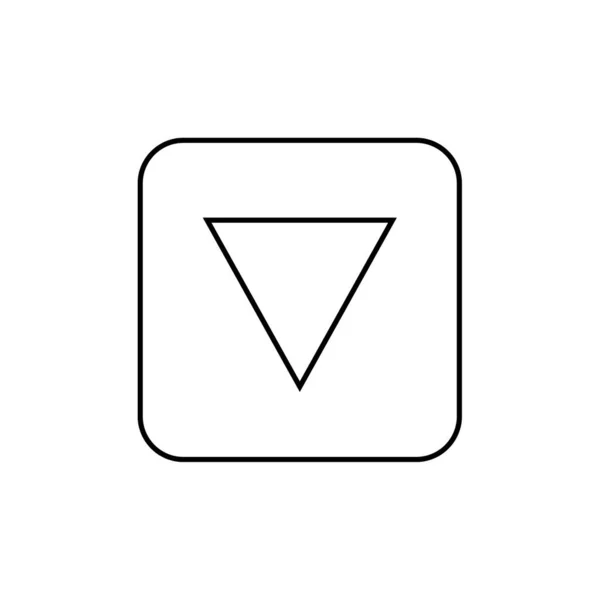 Pil Ikon Vektor Illustration — Stock vektor