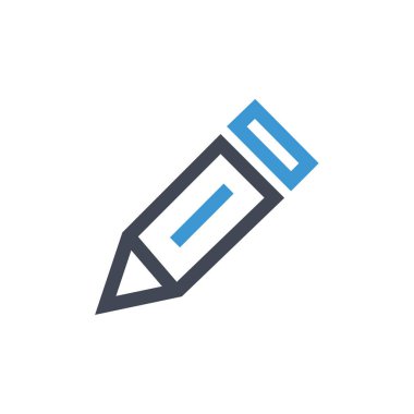 kalem simgesi vektör illüstrasyonu