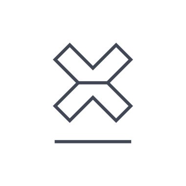 Cross, tıbbi haç simgesi vektör illüstrasyonu 