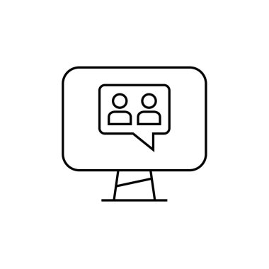 SMS ve Metin mesajlaşması vektör illüstrasyonu