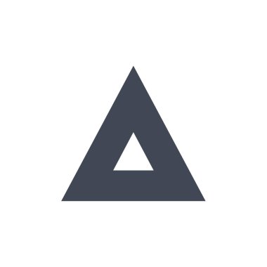 Basit ok simgesi vektör illüstrasyonu