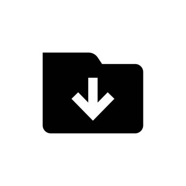 Dizin arşiv simgesinin vektör çizimi       