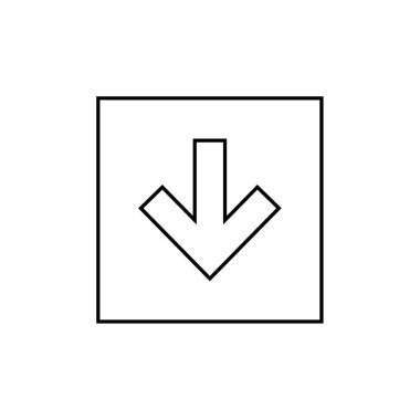 ok, web simgesi basit illüstrasyon