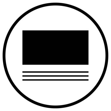 Kablolar modern simge, vektör illüstrasyonu