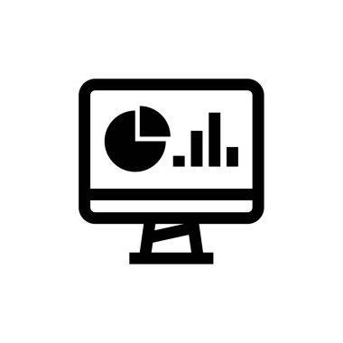 Bilgi Grafik simgesi vektör illüstrasyonu