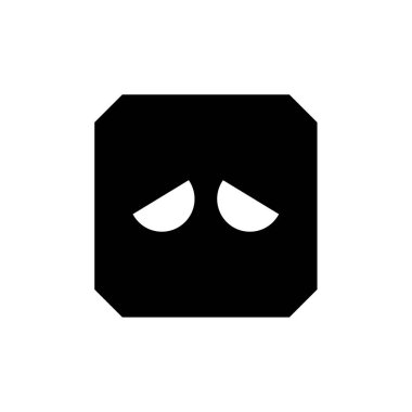 yüz simgesi, vektör illüstrasyonu