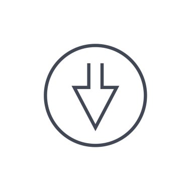 ok, web simgesi basit illüstrasyon