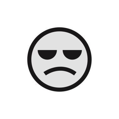 yüz simgesi, vektör illüstrasyonu