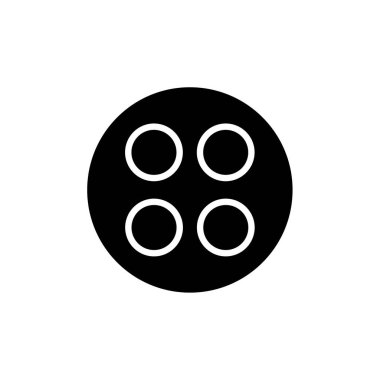 Şaşırmış şekilli yaratıcı soyut tasarım, vektör illüstrasyonu