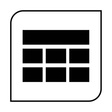 Kablolar modern simge, vektör illüstrasyonu