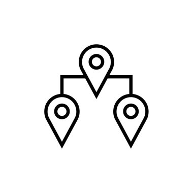 GPS Simgesi, Seyrüsefer Sembolü, Basit Tasarım 