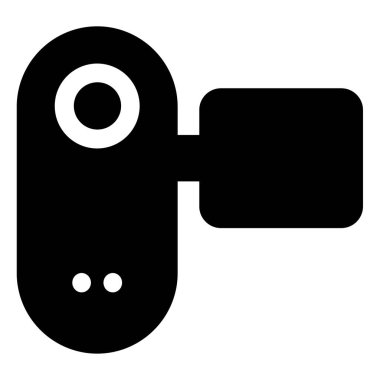 Kamera web simge vektör çizim  