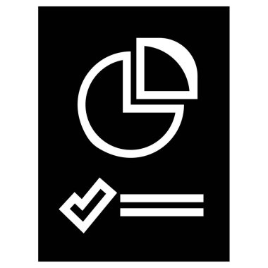 Rapor verin. Web simgesi vektör illüstrasyonu