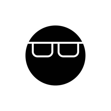 gözlük simgesi, vektör illüstrasyon tasarımı 