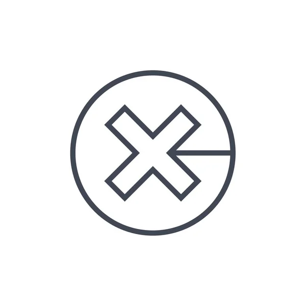 Abstrakt Kreativ Logotyp Ikon Design Vektor Mall — Stock vektor