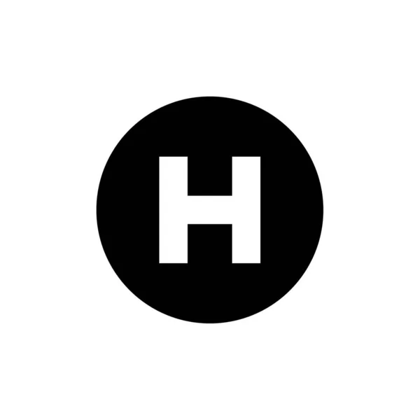 Εικονίδιο Λογότυπου Του Γράμματος Σχέδιο Διανυσματικής Απεικόνισης — Διανυσματικό Αρχείο