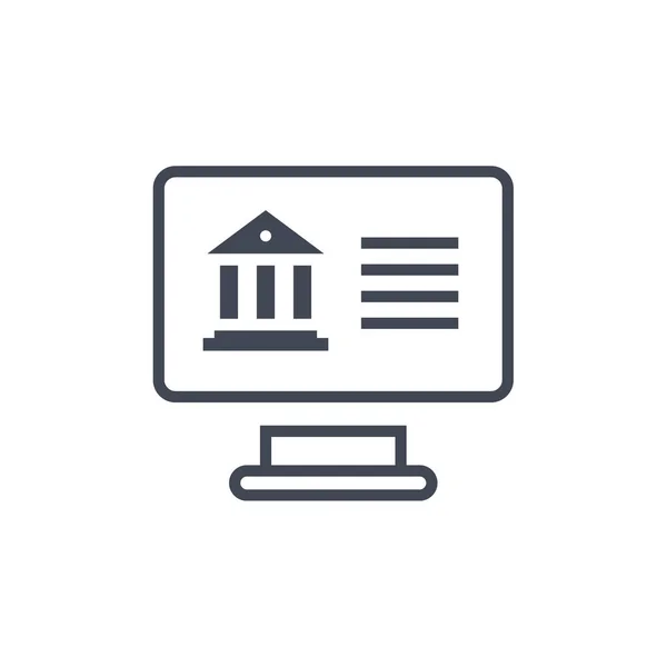 Online Banking Online Banking Icon — Διανυσματικό Αρχείο