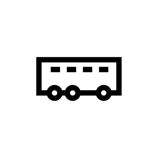 Camion Icône Vectoriel Illustration Design — Image vectorielle