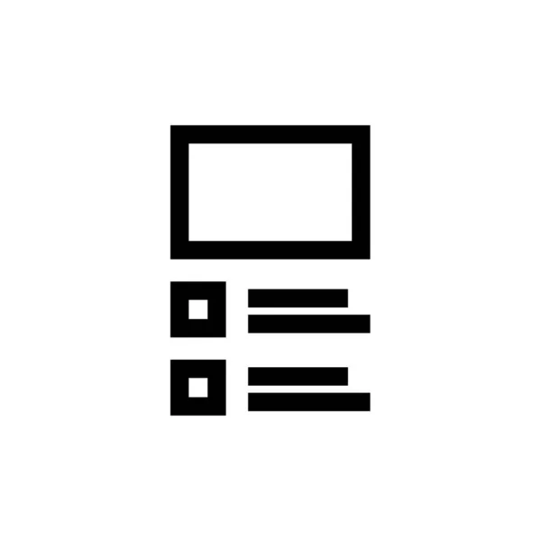 Иконка Пользовательского Интерфейса Шаблон Дизайна — стоковый вектор