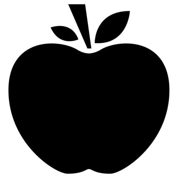 Apfel Symbol Vektorillustration — Stockvektor
