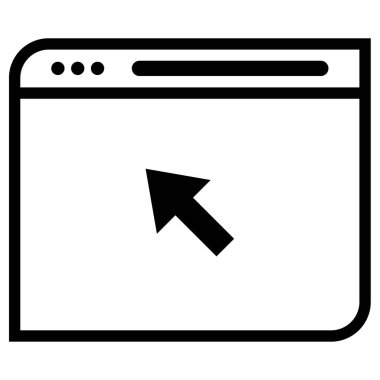 SEO Web Tarayıcısı, vektör illüstrasyonu