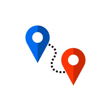 pin konumu simgesine sahip harita işaretleyici 