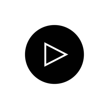 Oyuncu simgesinin vektör illüstrasyonu 