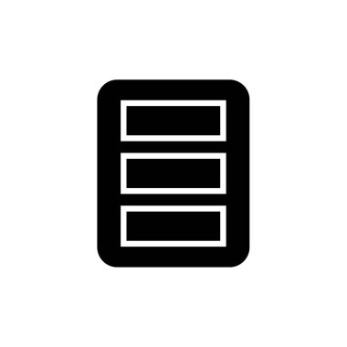 wirefram simgesi vektör illüstrasyonu