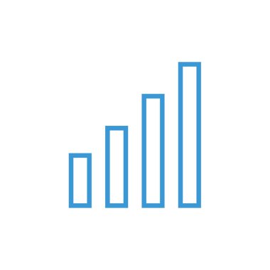 İş ve finans simgesinin vektör illüstrasyonu