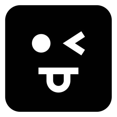 yüz simgesi, vektör illüstrasyonu 