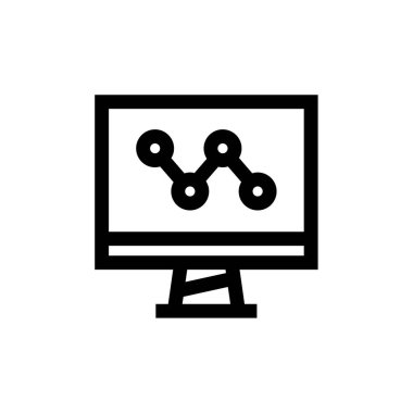 iş grafiği vektör illüstrasyonu