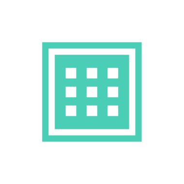 Modern b 'nin vektör illüstrasyonu ev simgesinden yoksun