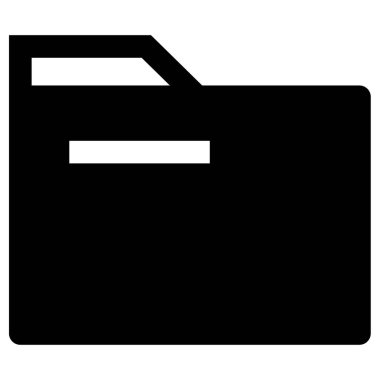 Dizin arşiv simgesinin vektör çizimi       