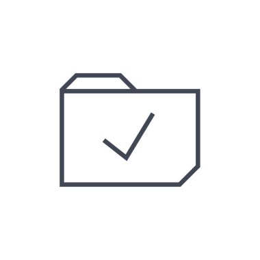 Dizin arşiv simgesinin vektör çizimi       