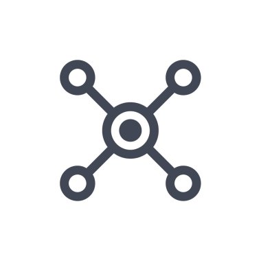 seo modern simgesinin vektör illüstrasyonu