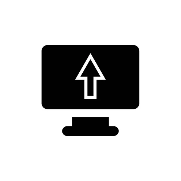 Télécharger Vectoriel Glyphe Icône Plate — Image vectorielle