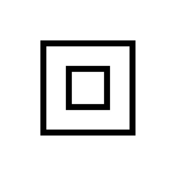 Διανυσματική Απεικόνιση Πλαισίου Τετράγωνης Εικόνας — Διανυσματικό Αρχείο