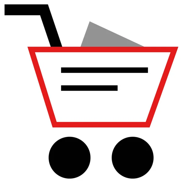 电子商务和购物图标概念矢量说明 — 图库矢量图片