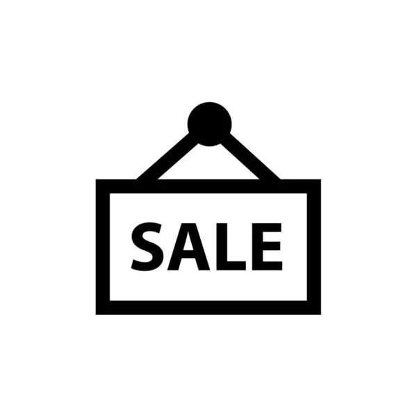 Sale Sign Icon Vector Illustration — 스톡 벡터