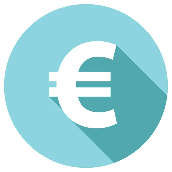 Ikonen För Eurotecken Vektor Illustration — Stock vektor