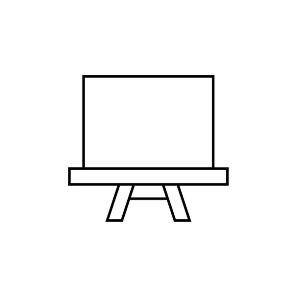 Tafel Icon Vektor Isoliert Auf Weißem Hintergrund Logokonzept Für Mobile — Stockvektor