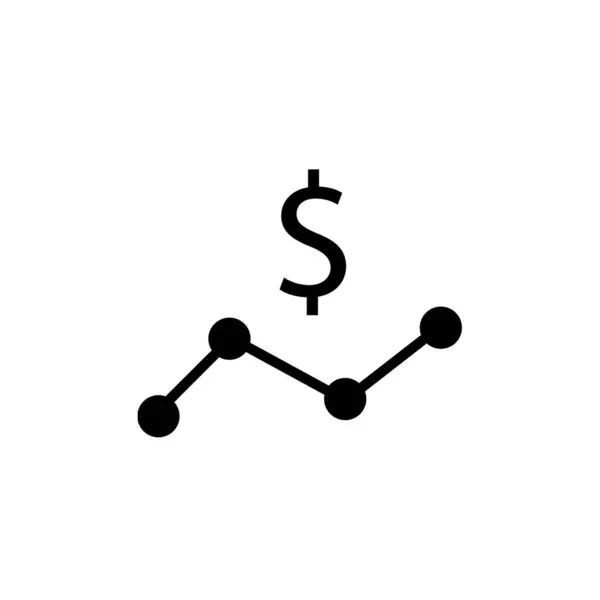 Ikona Schematu Biznesowego Ilustracja Wektora — Wektor stockowy