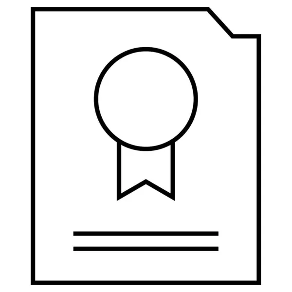 Záložka Webová Ikona Jednoduchá Ilustrace — Stockový vektor