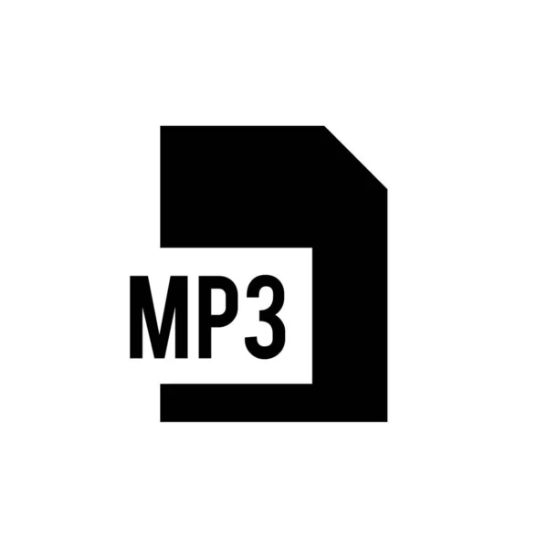 Mp3 아이콘 일러스트 — 스톡 벡터
