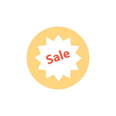 Satış. Web simgesi vektör illüstrasyonu 