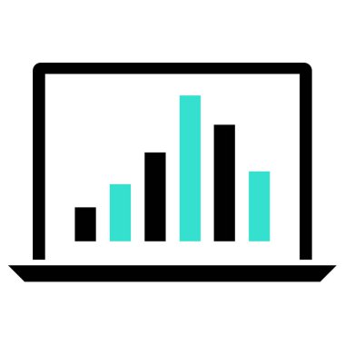 bar. Web simgesi basit illüstrasyon