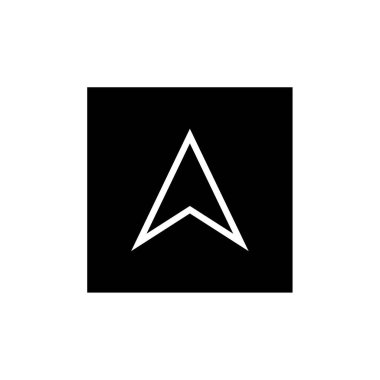 ok simgesi vektör illüstrasyonu